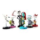 Figuras de ação Nightmares Before Christmas 6 peças Jack Skellington