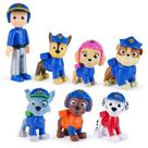 Figuras de Ação Patrulha Canina Equipe de Busca e Resgate 7 Peças