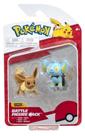 Figuras de ação Pokémon Evoli e Magalu Marketplace 5cm licenciadas oficialmente