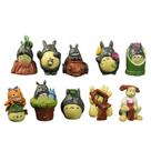 Figuras de ação Toy Sajy Totoro PVC de 4,5 cm para crianças