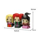 Figuras De Ação Winifred Mary Sarah Hocus Pocus, Blocos De Montar BrickHeadz, Brinquedos Para