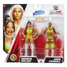 Figuras de Ação WWE Jade Cargill & Bianca Belair Pacote com 2 Figuras de Ação WWE Jade Cargill & Bianca Belair Pacote com 2