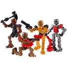 Figuras de ação Zing Klikbot Guardians Série 2 com armas