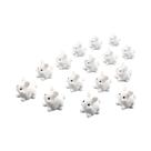 Figuras De Animais Em Miniatura 15 Peças Raposa Coelho Elefante Esquilo Ovelha Porco Gato Cavalo Figuras De Animais Em Miniatura 15 Peças Raposa Coelho Elefante Esquilo Ovelha Porco Gato Cavalo