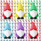 Figuras de gnomos em miniatura com preenchimento duplo de 200 unidades para decoração de jardim