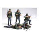 Figuras de Infantaria Alemã - Segunda Guerra Mundial - Tamiya 1:35 - França (5 unidades)