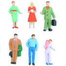 Figuras de Pessoas Para Maquetes 1/100 1606 Minitec 06 Peças