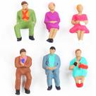 Figuras de Pessoas Para Maquetes 1/100 632 Minitec 06 Peças