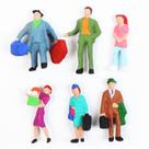 Figuras de Pessoas Para Maquetes 1/100 633 Minitec 06 Peças
