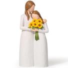 Figuras de Resina Madre e Hija con Girasoles by Yuideary Figuras de Resina Madre e Hija con Girasoles by Yuideary