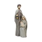 Figuras De Resina Para Cenário De Natal, Ornamentos Artesanais, Estátua Do Nascimento De Cristo,