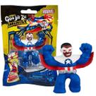 Figuras Goo Jit Zu Mini Heroes Marvel Capitão America Sunny