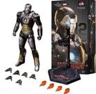 Figure Action Iron Man homem de ferro Mark 12 Marvel ZD TOYS 18cm articulado