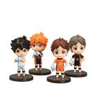 Figure Toy Collection Haikyuus Anime 4 peças de PVC de 9 cm Figure Toy Collection Haikyuus Anime 4 peças de PVC de 9 cm