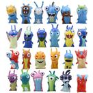 Figure Toy Mini Slugterras, 24 peças, presente para crianças, decoração de bolo Figure Toy Mini Slugterras, 24 peças, presente para crianças, decoração de bolo