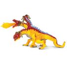 Figurine Safari Ltd. Fire Dragon de 8,5 cm detalhada para crianças a partir de 4 anos