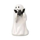 Figurinha De Resina De Cão Fantasma De Halloween De 15CM, Decoração Fofa Para Mesa E Casa