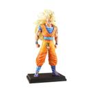 Figurinha Goku Com Cabelo Rosa E Azul, Super Saiyan 3, Estátua De PVC Do Anime Dragon Ball Para Figurinha Goku Com Cabelo Rosa E Azul, Super Saiyan 3, Estátua De PVC Do Anime Dragon Ball Para