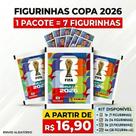 Figurinhas Copa 2026 Original Pacote 7 Unidades Kit 1 5 10 Pacotes Sortidos Para Completar Álbum F