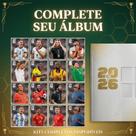 Figurinhas Semelhante Copa Mundial 2026 Kits Completos Barato Brasil Argentina outros Times Inteiros