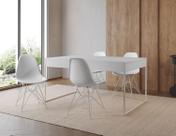 Filadelfia 120x75 Ferro Branco Tampo Branco Cadeira Ferro Branco Assento Branco Filadelfia 120x75 Ferro Branco Tampo Branco Cadeira Ferro Branco Assento Branco