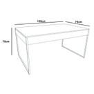 Filadelfia 120x75 Ferro Preto Tampo Branco Cadeira Ferro Preto Assento Preto Filadelfia 120x75 Ferro Preto Tampo Branco Cadeira Ferro Preto Assento Preto