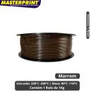 Filamento 3D - ABS Premium Marrom Rolo 1KG (1.75mm)