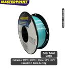 Filamento 3D - PLA Silk Azul Lago - Rolo 1KG (1.75mm)