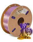Filamento de impressão 3D DURAMIC 3D Shiny Silk PLA 1,75 mm dourado roxo