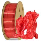Filamento de impressão 3D OEM MIKA3D Silk Shiny Red 1.75mm