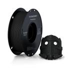 Filamento de impressão 3D TINMORRY PLA-CF 1,75 mm 1 kg Bobina preta