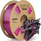 Filamento de impressora 3D AICOPYTO Dual Color Silk PLA 1,75 mm 1 kg