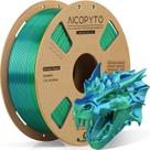 Filamento de impressora 3D AICOPYTO Dual Color Silk PLA 1,75 mm 1 kg
