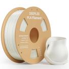 Filamento de impressora 3D DEEPLEE Silk PLA 1,75 mm 1 kg branco