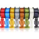 Filamento de impressora 3D DO3D Silk PLA 1,75 mm 8 cores 2 kg