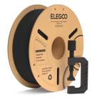 Filamento de impressora 3D ELEGOO Carbon Fiber PLA 1,75 mm preto 1 kg Filamento de impressora 3D ELEGOO Carbon Fiber PLA 1,75 mm preto 1 kg
