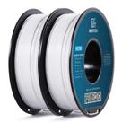 Filamento de impressora 3D Geeetech PETG 1,75 mm 2 kg (branco) x2 Filamento de impressora 3D Geeetech PETG 1,75 mm 2 kg (branco) x2
