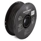Filamento de impressora 3D HATCHBOX PLA 1,75 mm preto, bobina de 1 kg