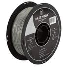 Filamento de impressora 3D HATCHBOX TPU 1,75 mm prata, bobina de 1 kg
