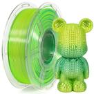 Filamento de impressora 3D IEMAI Silk PLA 1,75 mm de duas cores 1 kg
