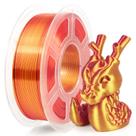 Filamento de impressora 3D IsanMate PLA 1,75 mm de seda de duas cores 1 kg