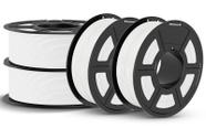 Filamento de impressora 3D JAYO PLA 1,75 mm 4,4 kg Pacote branco