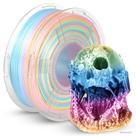Filamento de impressora 3D JAYO Silk Rainbow PLA+ 1,75 mm 1,1 kg