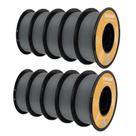 Filamento de impressora 3D KINGROON PLA de alta velocidade 1,75 mm 10 kg cinza Filamento de impressora 3D KINGROON PLA de alta velocidade 1,75 mm 10 kg cinza