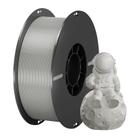 Filamento de impressora 3D OLAPRIN PLA 1,75 mm cinza, bobina de 1 kg