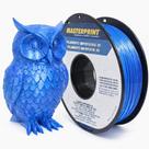 Filamento de Impressora 3D PLA Silk Azul 1.75mm 1KG Cor Brilhante Textura Macia Masterprint Filamento 3D Filamento de Impressora 3D PLA Silk Azul 1.75mm 1KG Cor Brilhante Textura Macia Masterprint Filamento 3D