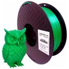 Filamento de Impressora 3D PLA Silk Verde 1.75mm 1KG Cor Brilhante Textura Macia Masterprint Filamento 3D