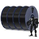 Filamento de impressora 3D SUNLU PLA 1,75 mm 0,02 mm 4 kg, pacote com 4