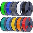 Filamento de impressora 3D SUNLU PLA Plus 10 kg 1,75 mm 10 cores Filamento de impressora 3D SUNLU PLA Plus 10 kg 1,75 mm 10 cores