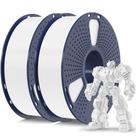Filamento de impressora 3D SUNLU PLA Plus 1,75 mm 2 kg, 2 pacotes, branco Filamento de impressora 3D SUNLU PLA Plus 1,75 mm 2 kg, 2 pacotes, branco